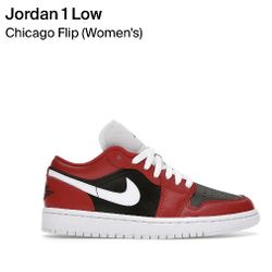 Jordan 1 Low
Chicago Flip Women Size 6