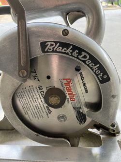 Black & Decker 7 1/4 Heavy Duty Saw $130
