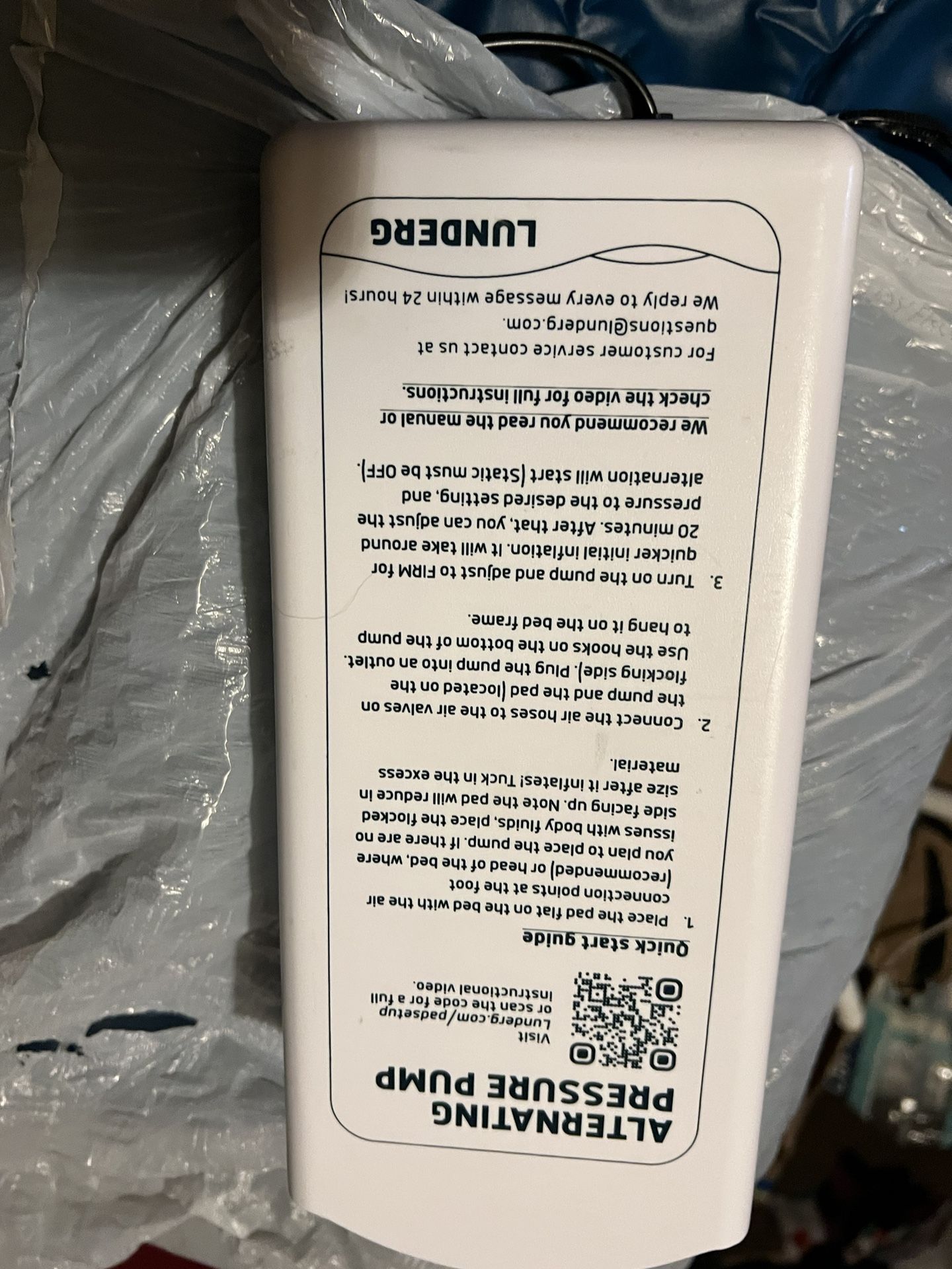 Pressure Alternating Air Mattress For Twin Size Bed