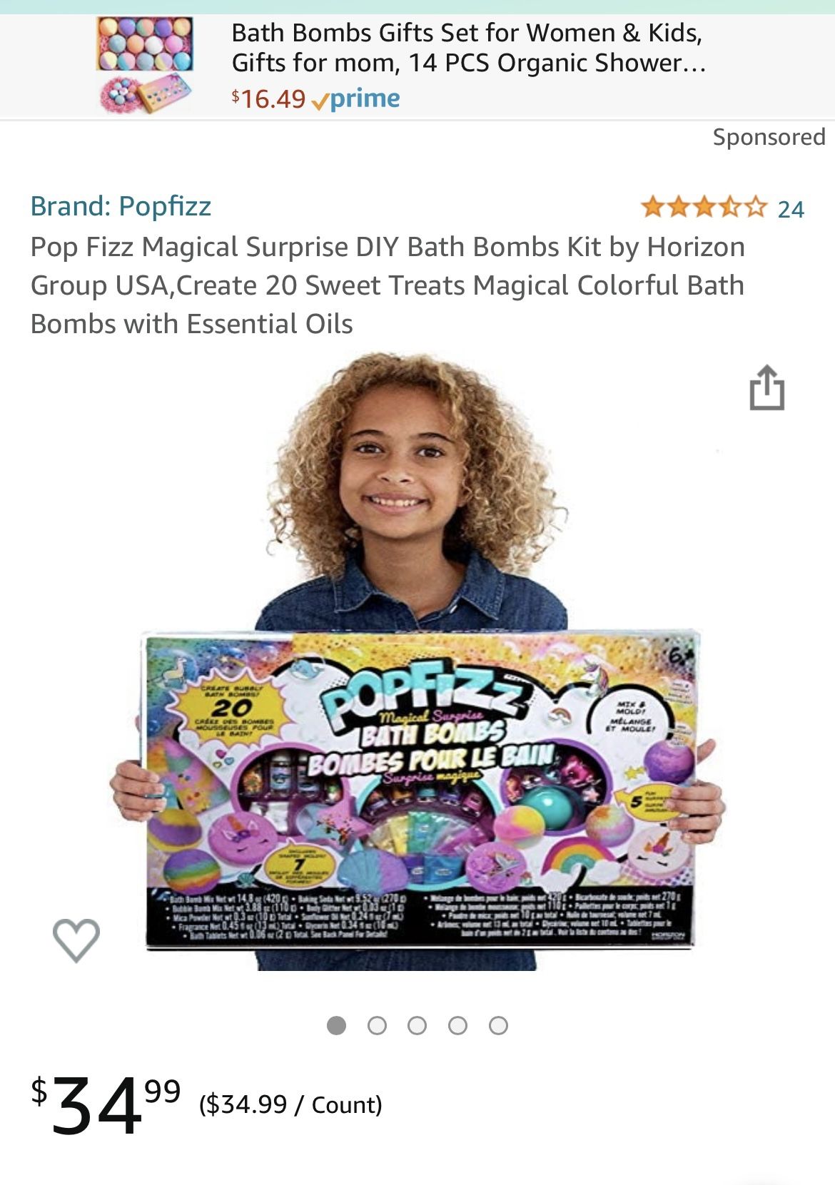 Bath Bomb Set- New In Box!