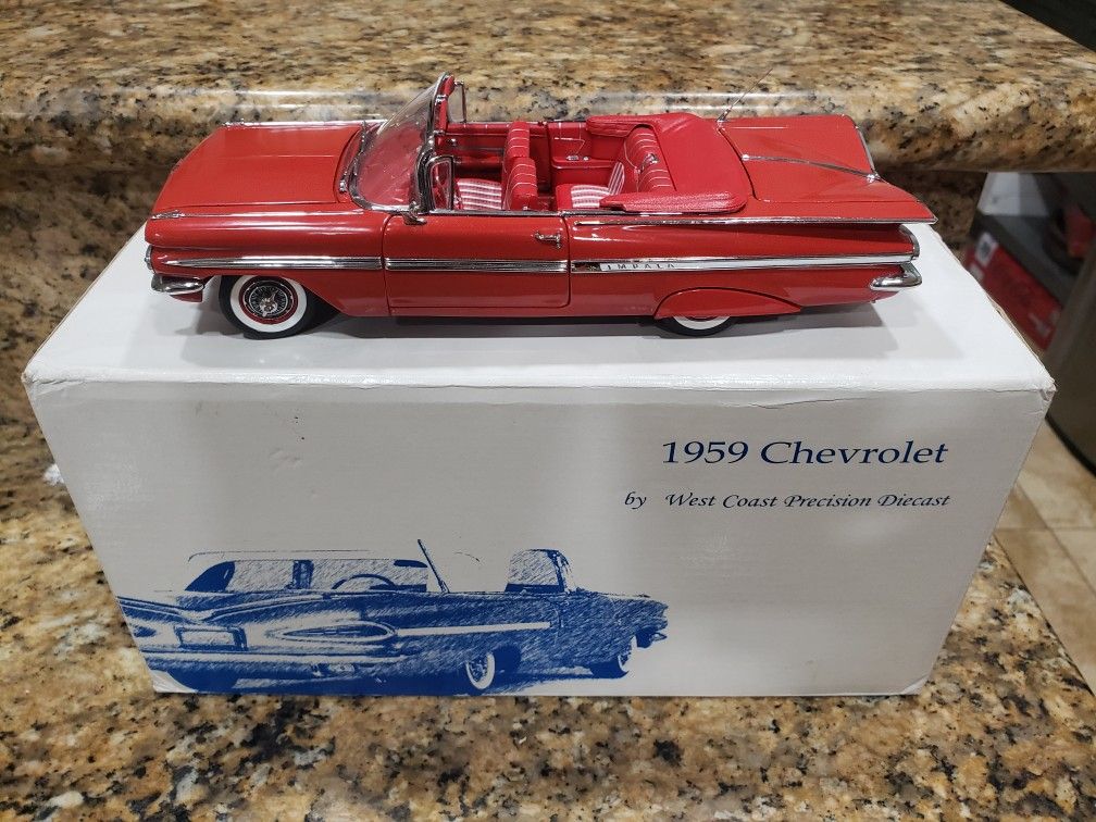 1959 Chevy Impala Convt West Coast Precision Diecast