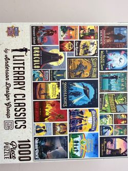 MasterPieces Literary Classics 1000 Piece Puzzle
