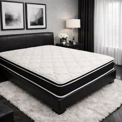 Full Size 10” Hybrid Mattress – Support + Comfort
