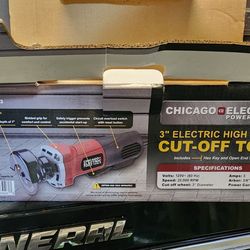 Chicago Electric 3" Cut-Off Tool – New in Box