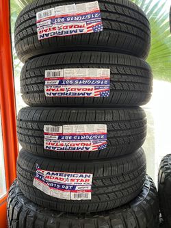 American Road Star Pro A/S 215/70R15 98T Tires – Set of 4