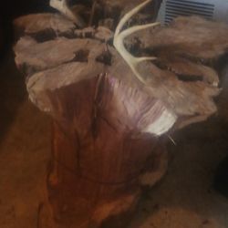 Solid Cedar Side Table
