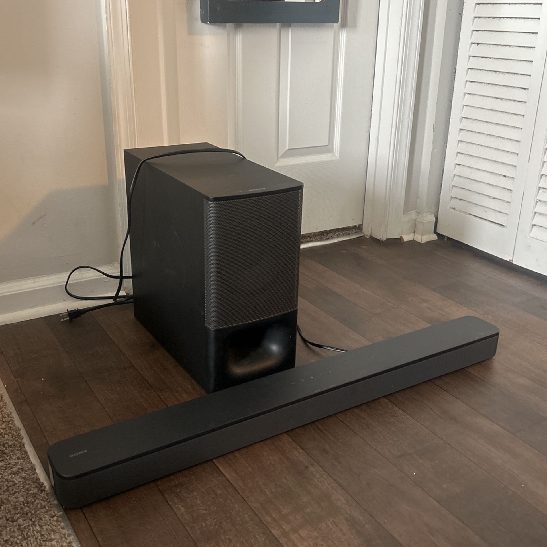 Sony Bluetooth Soundbar & Sub Woofer