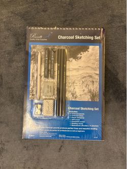 Charcoal sketching set