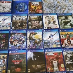 PS4 Games Big Lot (19 GAMES FOR $215) 🔥🔥