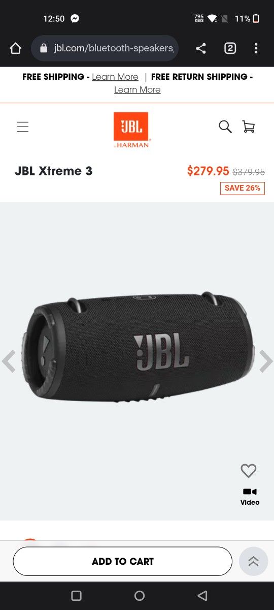JBL Extreme 3 Waterproof