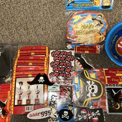 Kids Pirate Birthday Party Bundle 