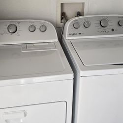 Whirlpool Electric Washer And Dryer