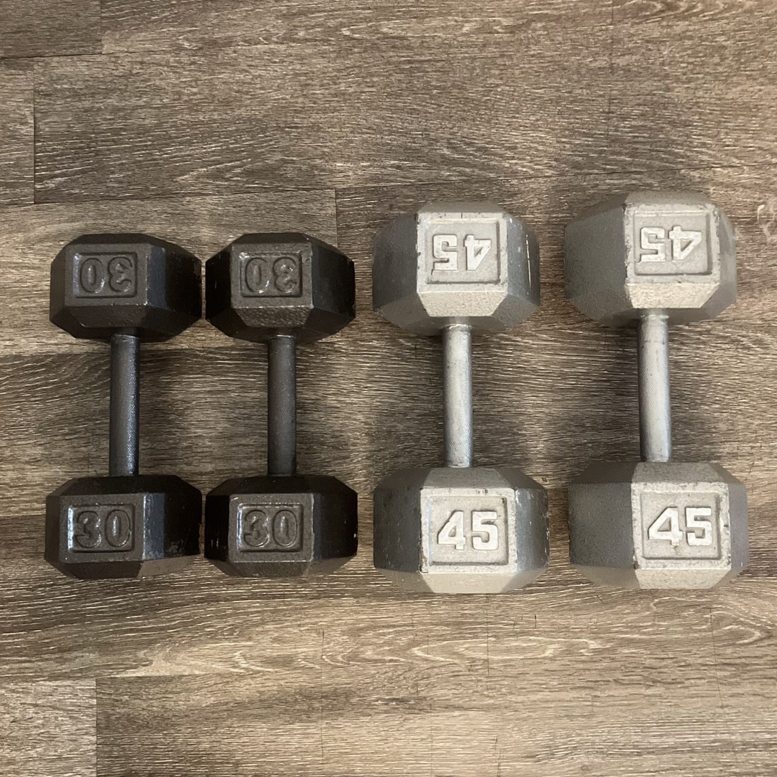 Dumbbells Weight Sets Pairs 30 45