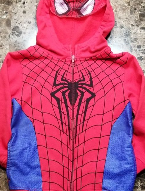 Boys 🕷"The Amazing Spider-Man 2"🕷 Zipper Hoodie Size 7(LIKE NEW. ONLY MESSAGE IF SERIOUS BUYER)