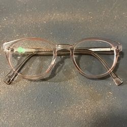 Warby Parker Clear Plastic Percel 500 Glasses