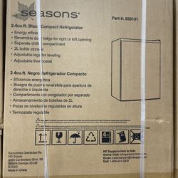 Seasons Compact Refrigerator 