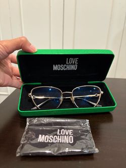 Love Moschino Cat-Eye Sunglasses with Case