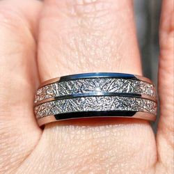 Men's Stainless Steel Band Ring