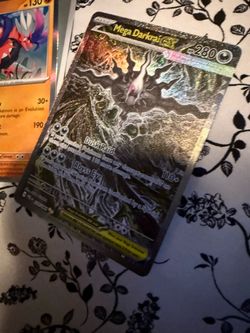 Mega Darkrai EX Holo Pokémon Card