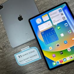 Apple IPad Pro 12.9 Inch 5th Gen Tablet - 90 Days Warranty - Payment Plan Available ONLY $1 DOWN