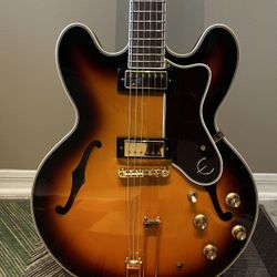 Epiphone Sheraton Semi-Hollowbody Electric Guitar (with Gig Bag)