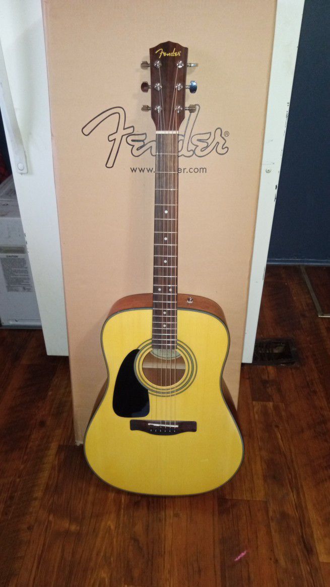 Fender Acoustic LH Guitar! 