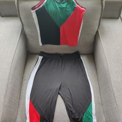 Red Fox Halter/BikeShort Twin Set - 60% OFFA