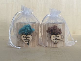 Tea light Wooden Candles For Events