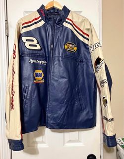 Rare Wilsons Leather Chase Authentics Dale Earnhardt Jr #8 Budweiser Jacket