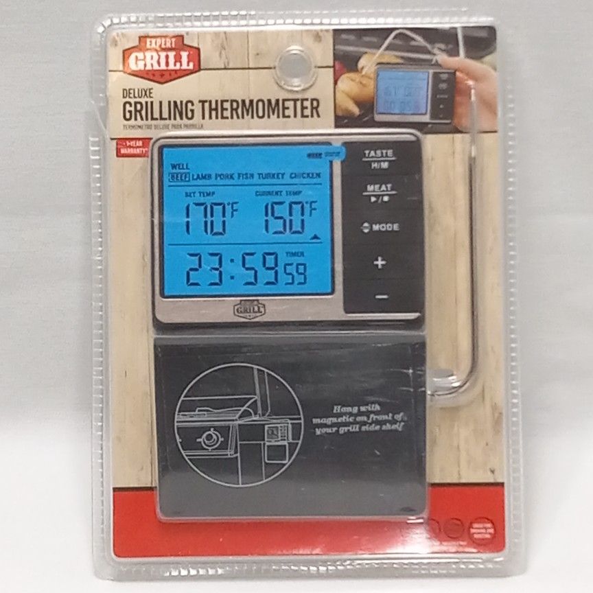 Expert Grill Deluxe Grilling Digital Thermometer