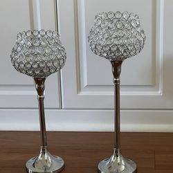 Crystal Tea Light Candle Holders 