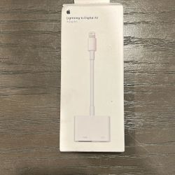 Apple Lightning To Digital Av Adapter