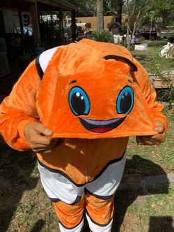 NEW Clownfish Halloween Costume Jumpsuit