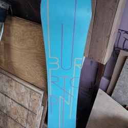 Women's Burton Snowboard With Bindings