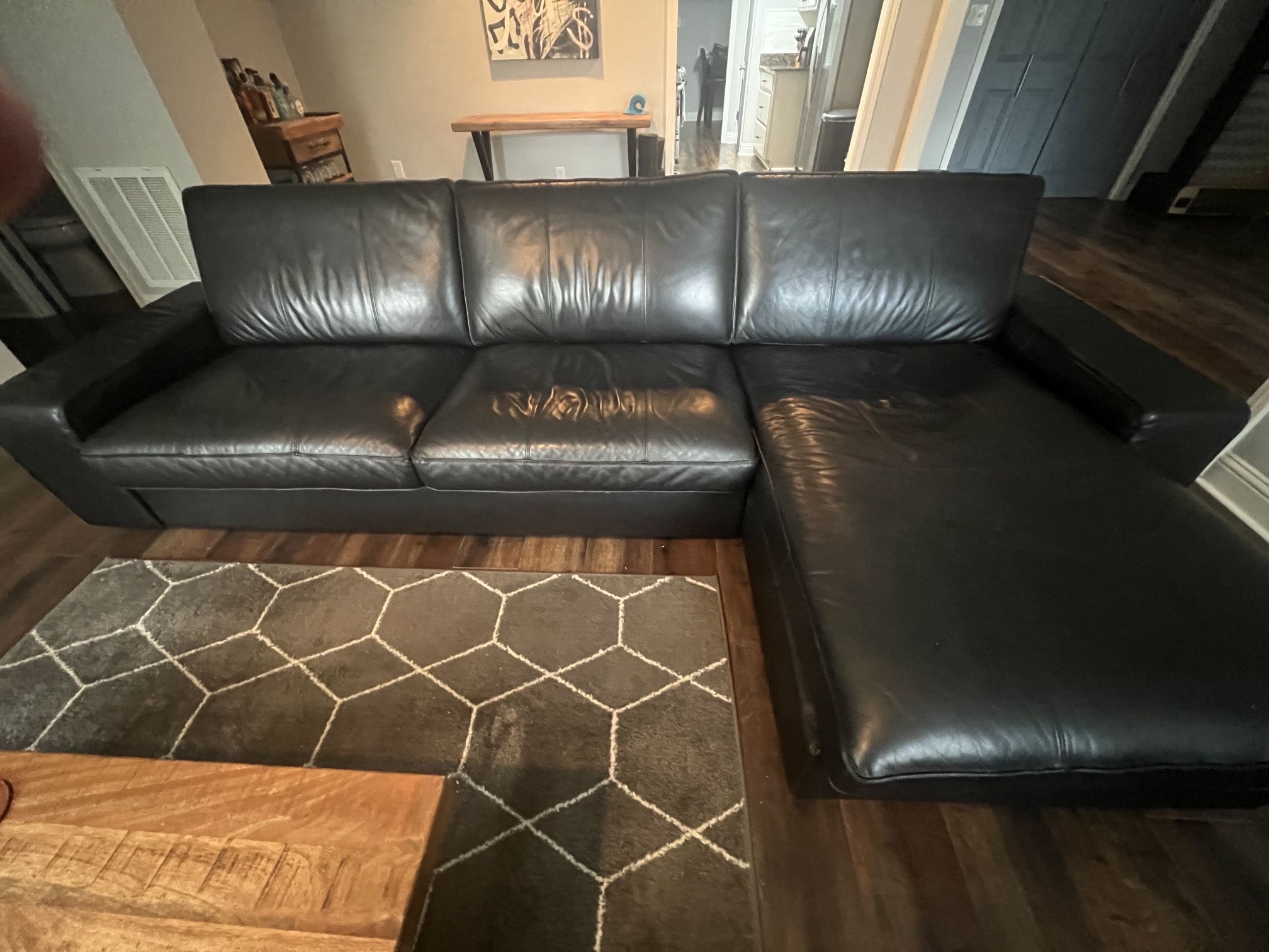 Leather Couches - Sectional & Love Seat