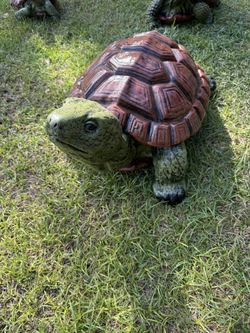 Large Turtle Statue