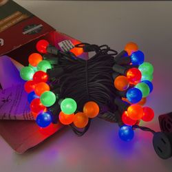 ✨ Brand New (Old Stock) LED Pearl Multi-Colored Lights by December Home-60 Count✨Full Details Below
