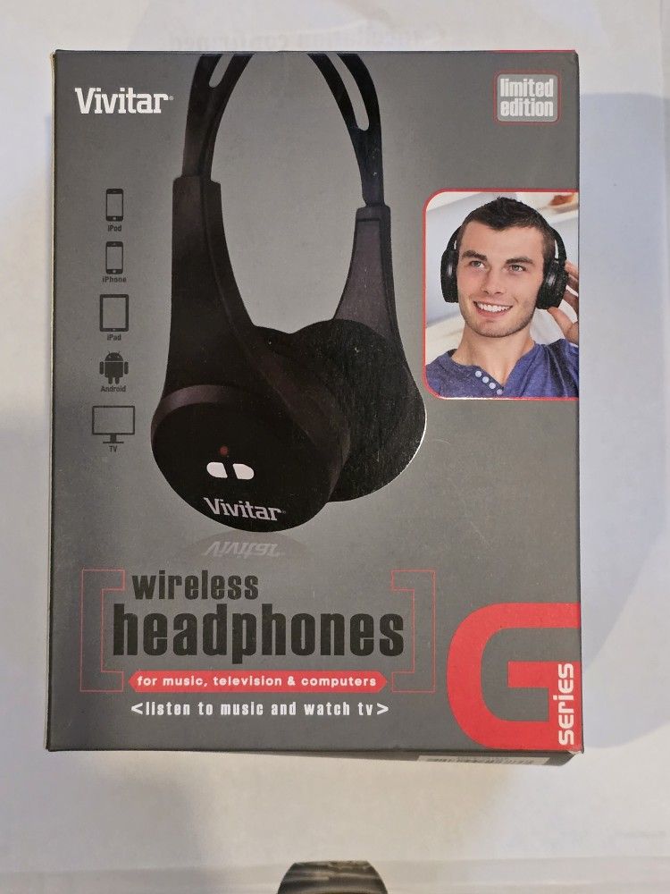 Vivitar Wireless Headphones G Series Limited Edition