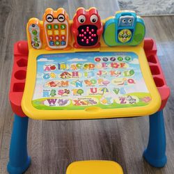 Vtech Tech Touch And Learn Activity Desk