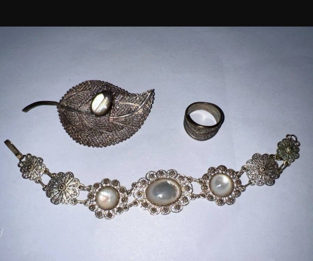 Vintage Italian Silver FILIGREE