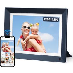 SAMOMO 1080P Digital Photo Frame, 10.1"" WiFi Digital Picture Frame, Smart FHD Touch Screen, Easy Setup Send Photos and Videos Instantly via App, Emai