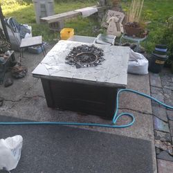 Outdoor Propane Fire Table