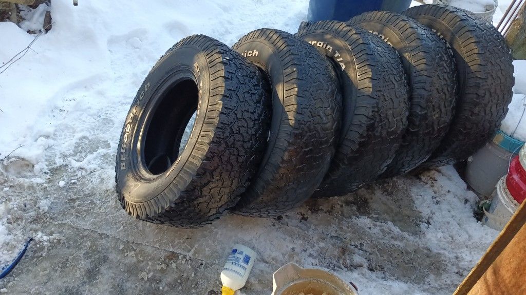 bfgoodrich all terrain tires used