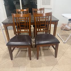 Kitchen table and chairs