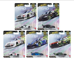 Hot Wheels Premium Car Culture Aero Styles 5‑Car Set