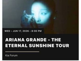 Ariana Grande - The Eternal Sunshine Tour