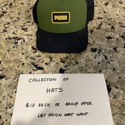 Men’s Hat Collection $10 Each Or Pick Multiple