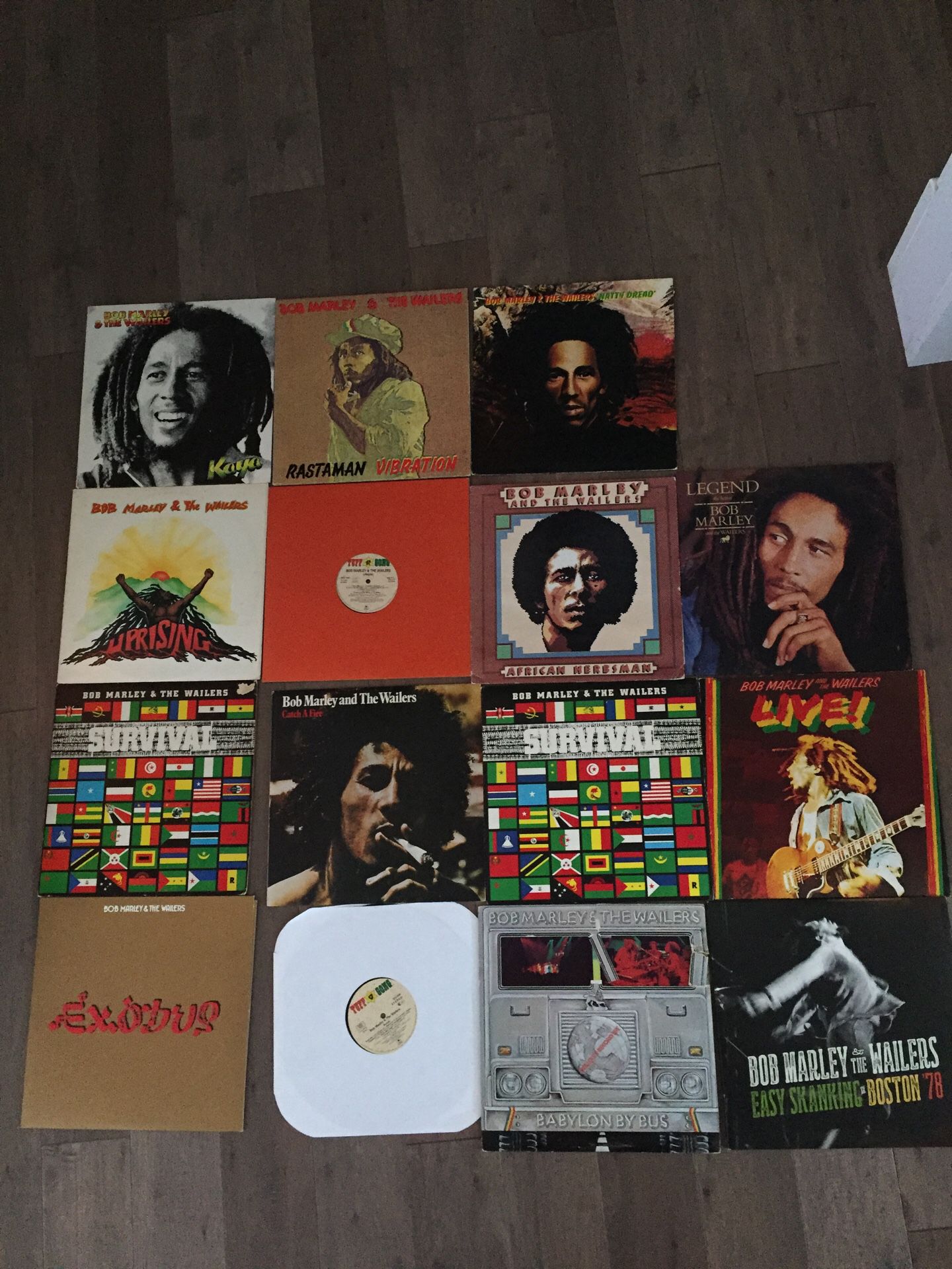 Bob Marley Vinyl collection