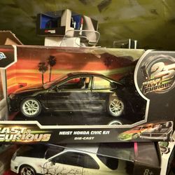 Jada Fast & Furious Heist Honda Civic EJ1 1:32 Scale