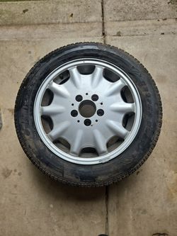 Mercedes Benz spare tire